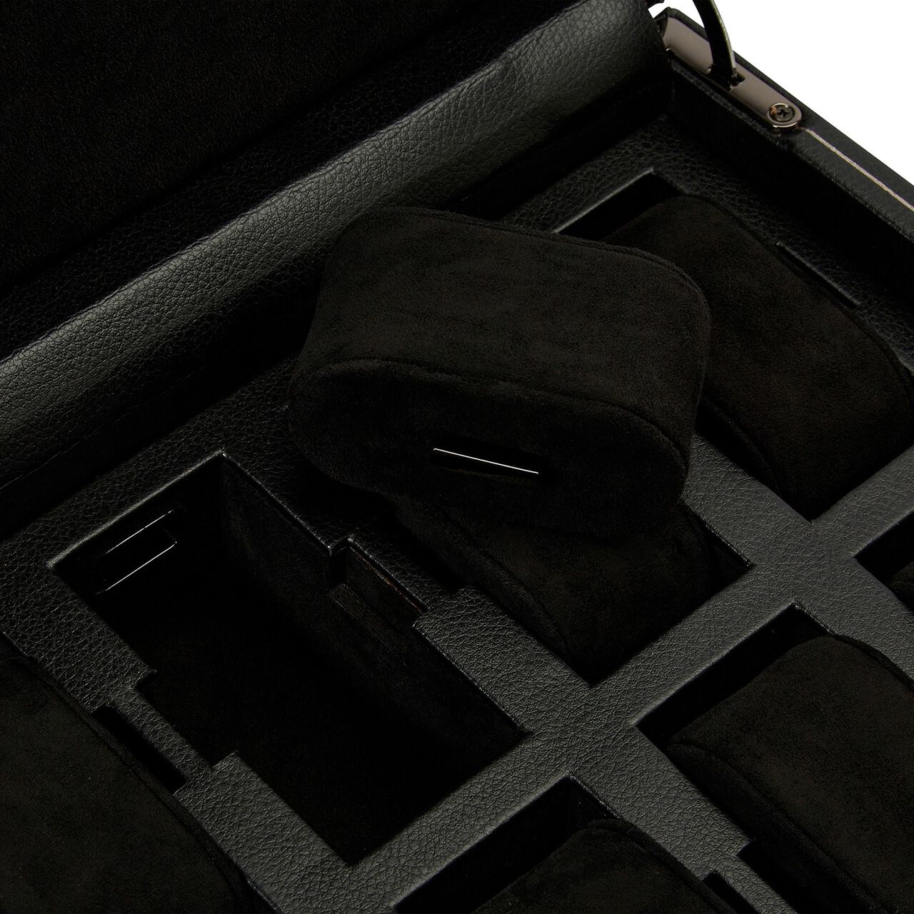 WOLF British Racing Black 10 Piece Watch Case Compartments image number 4